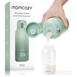 Momcozy Portable Milk Warmer for Travel – Dual Heating Modes for Milk & Water